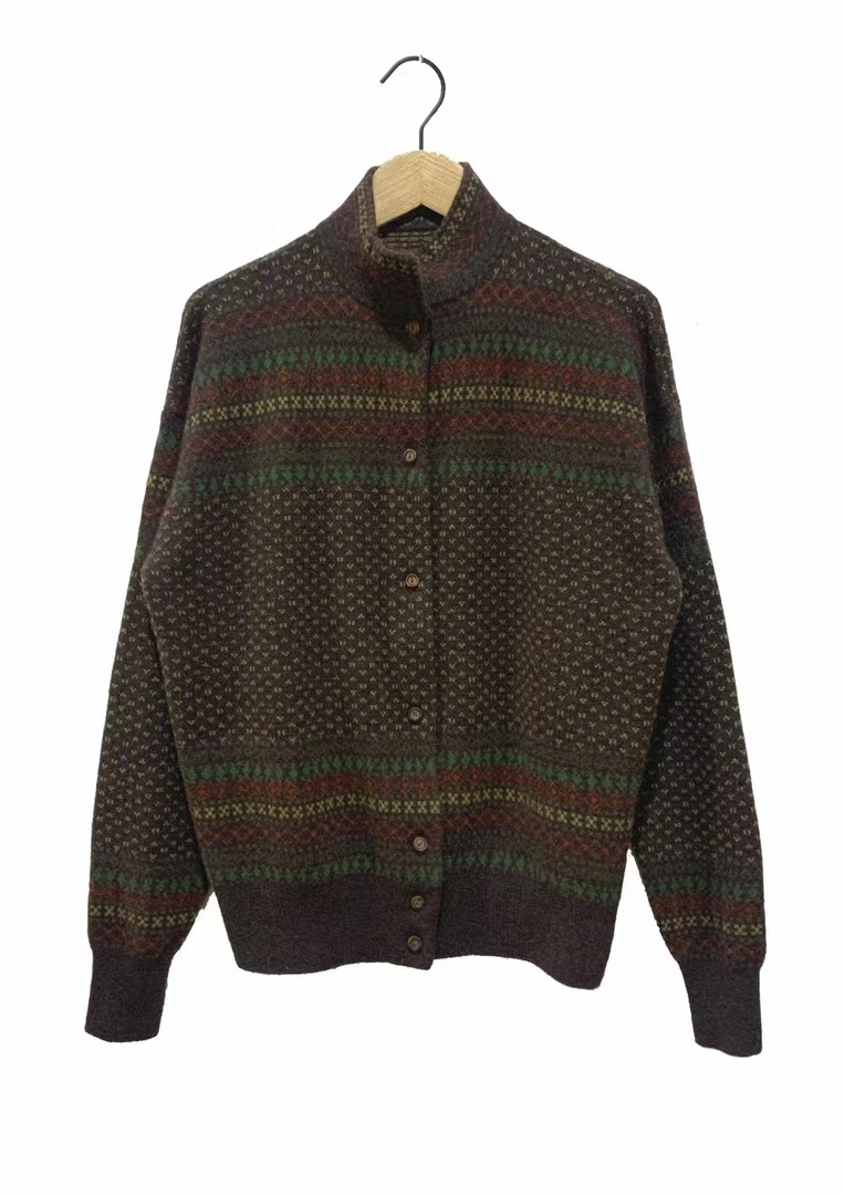 山山家-左岸迷香【外套】Z24FW7025羊绒针织复古时尚气质秋冬静奢风