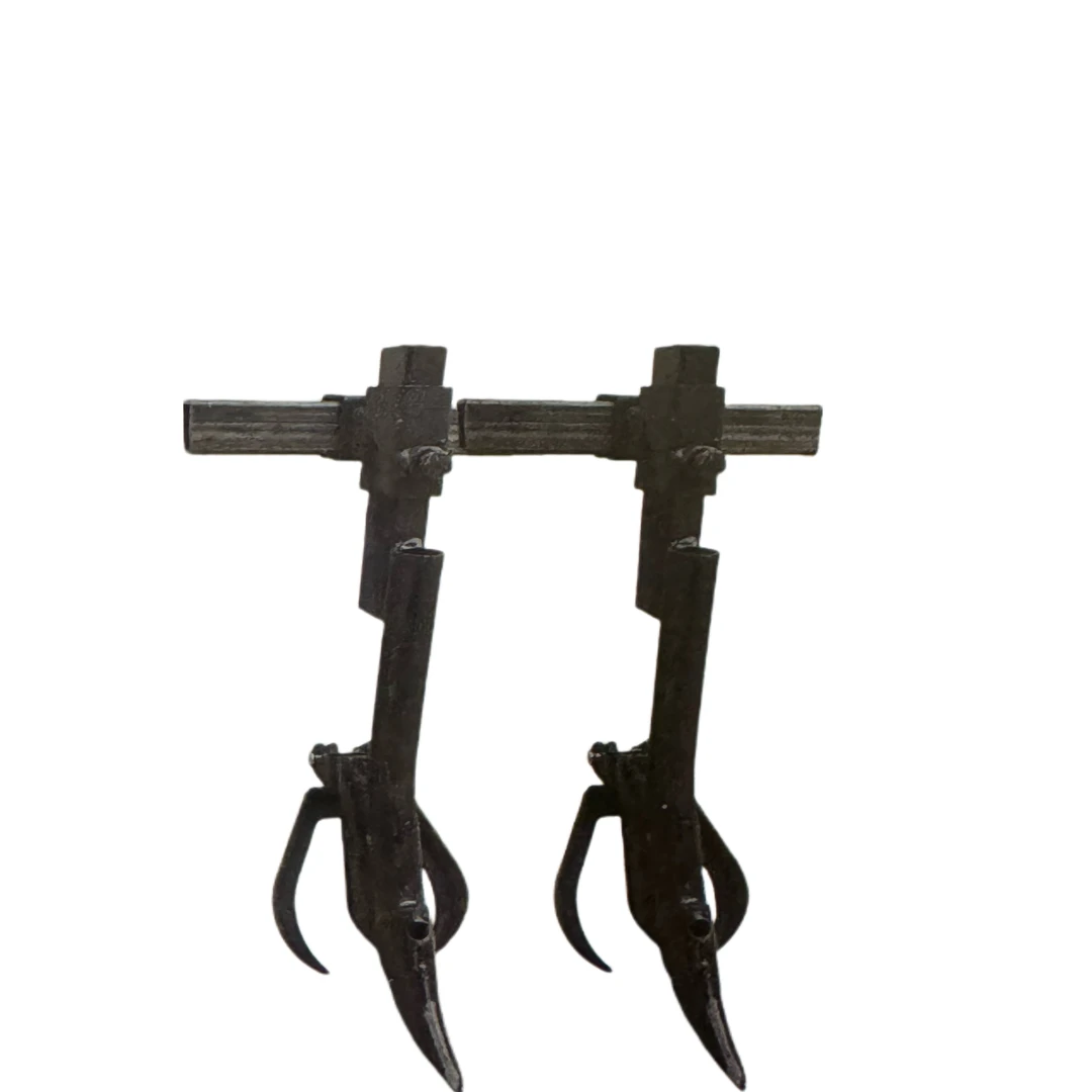 播种机三铧耘锄双腿施肥开沟覆土配件白钢材质