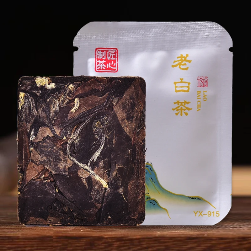 福鼎老白茶茶饼福建陈年寿眉福鼎白茶醇厚小茶饼茶叶250g500g散装