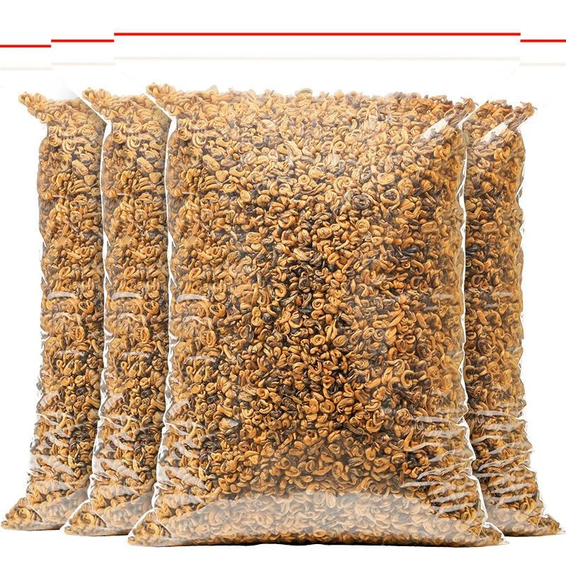 云南蜜香型滇红金螺新茶春茶云南凤庆金丝滇红金芽金螺红茶叶袋装