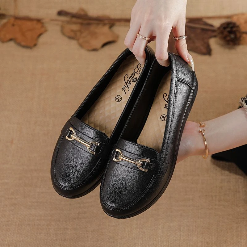 女士雨鞋外穿时尚软底平底防滑浅口单鞋防水劳保工作胶鞋一脚蹬鞋