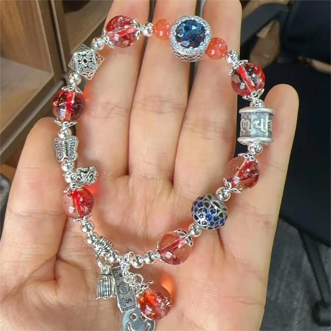 非金属手链 1709胶花单圈手链