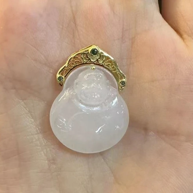 0785和田玉佛公吊坠