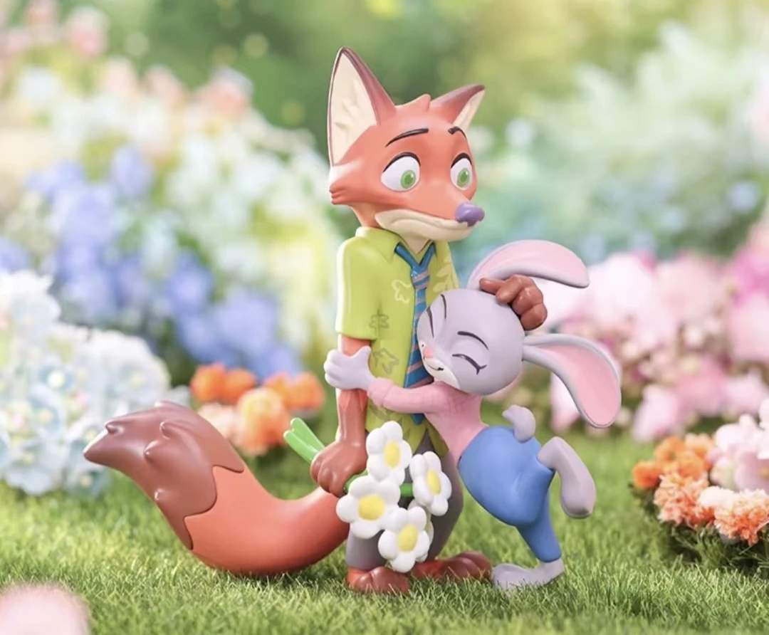 【默认拆盒拆袋】疯狂动物城花语世界系列手办盲盒