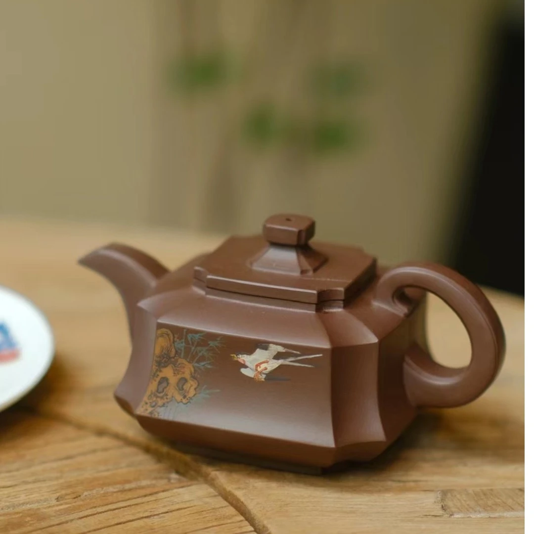 高群紫砂宜兴紫砂壶