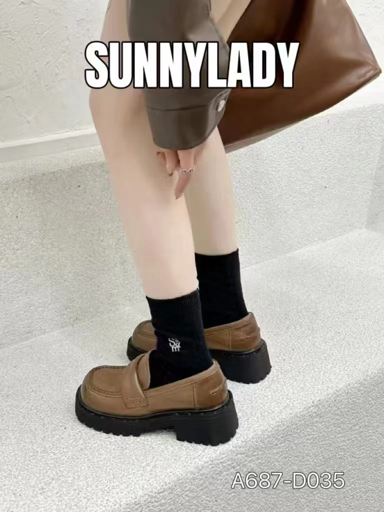 【丫丫专享】阳光丽人时尚乐福鞋-A687-D035