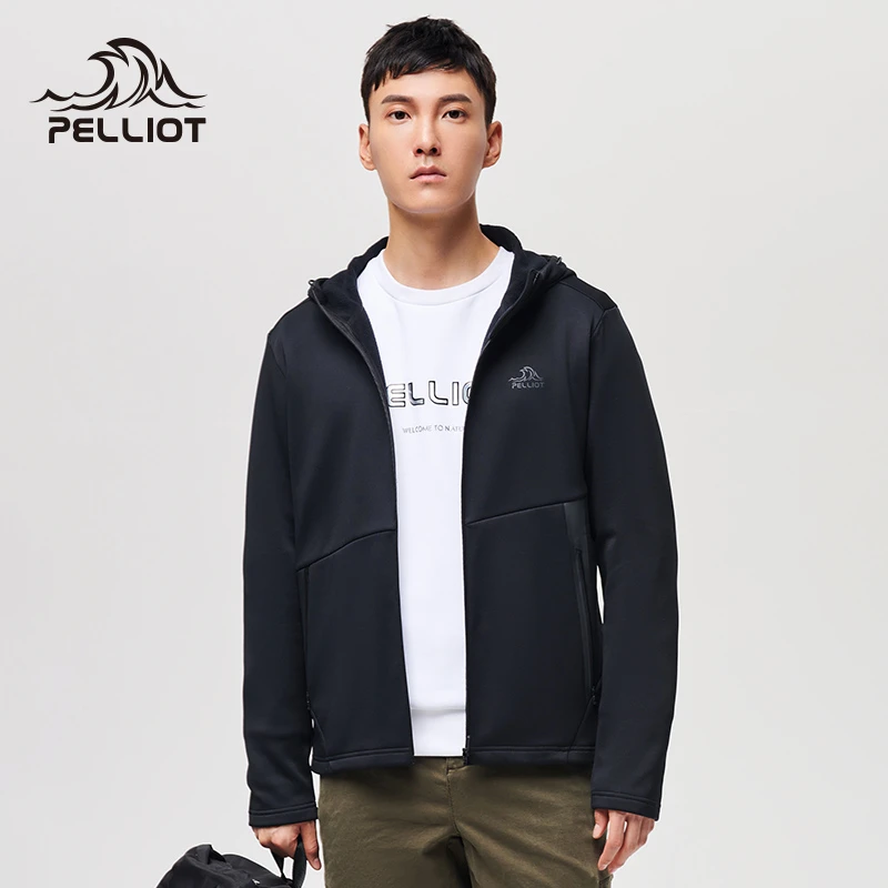 【伯希和】秋季户外抓绒衣开衫连帽保暖百搭休闲卫衣长袖跑步外套