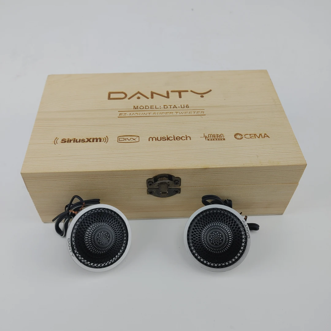汽车音响改装丹笛U6发烧高音喇叭