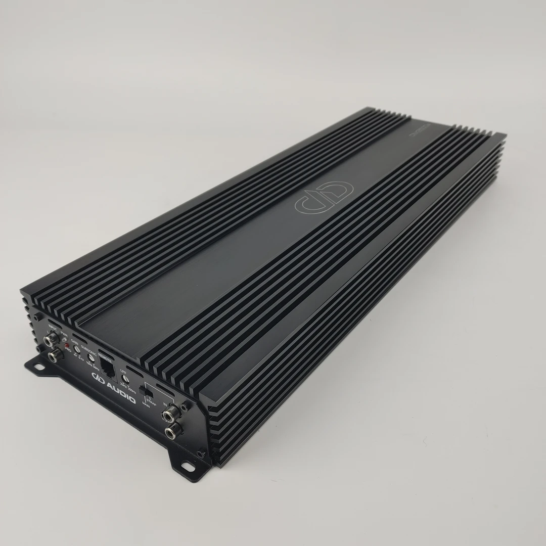 汽车音响改装美国DD发烧单路低音功放2500a