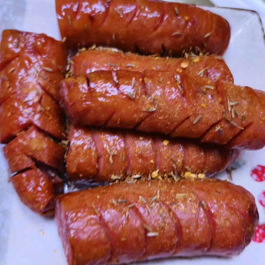 (娟子大食堂)蒜香大红肠每根200克左右/根  10根装