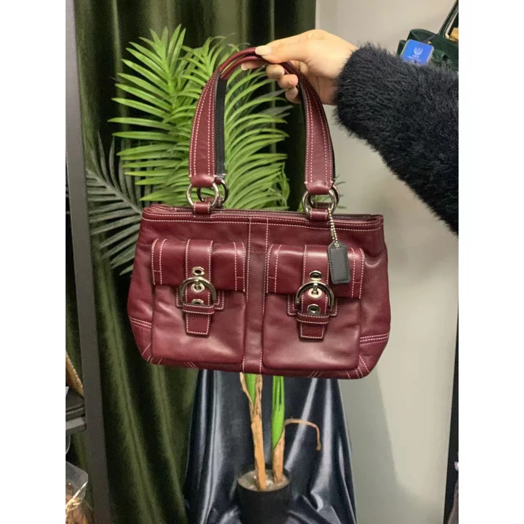 95新 COACH/蔻驰 肥肥中古/手提包/95新