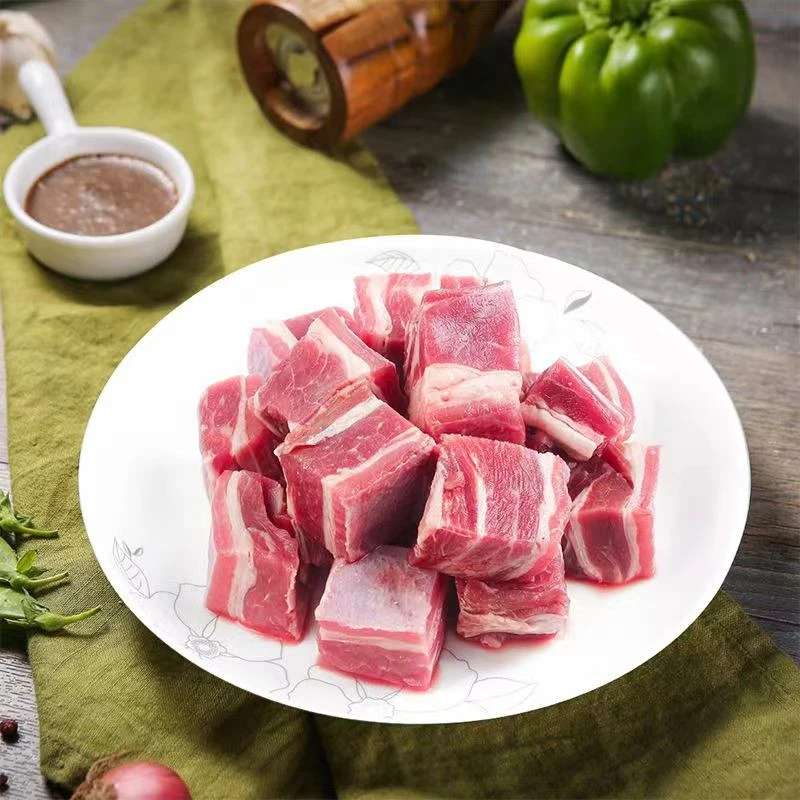 新鲜原切牛腩牛腩粒牛腩块鲜冻牛腩火锅炖煮上佳食材