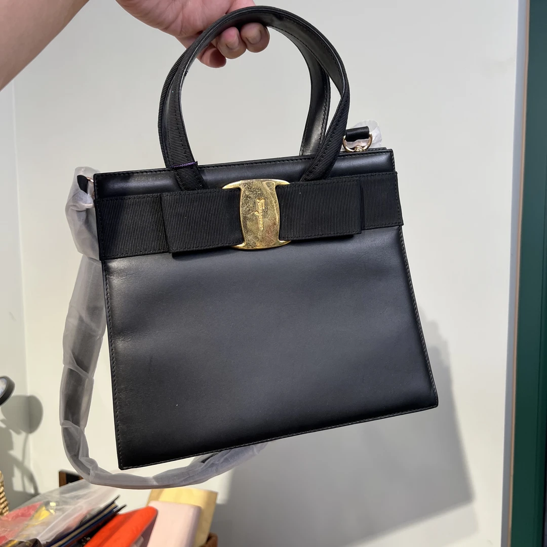 95新 FERRAGAMO/菲拉格慕 菲拉格慕博物馆系列手提包