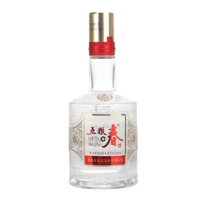五粮液股份出品五粮春 浓香型白酒52度100ml52度