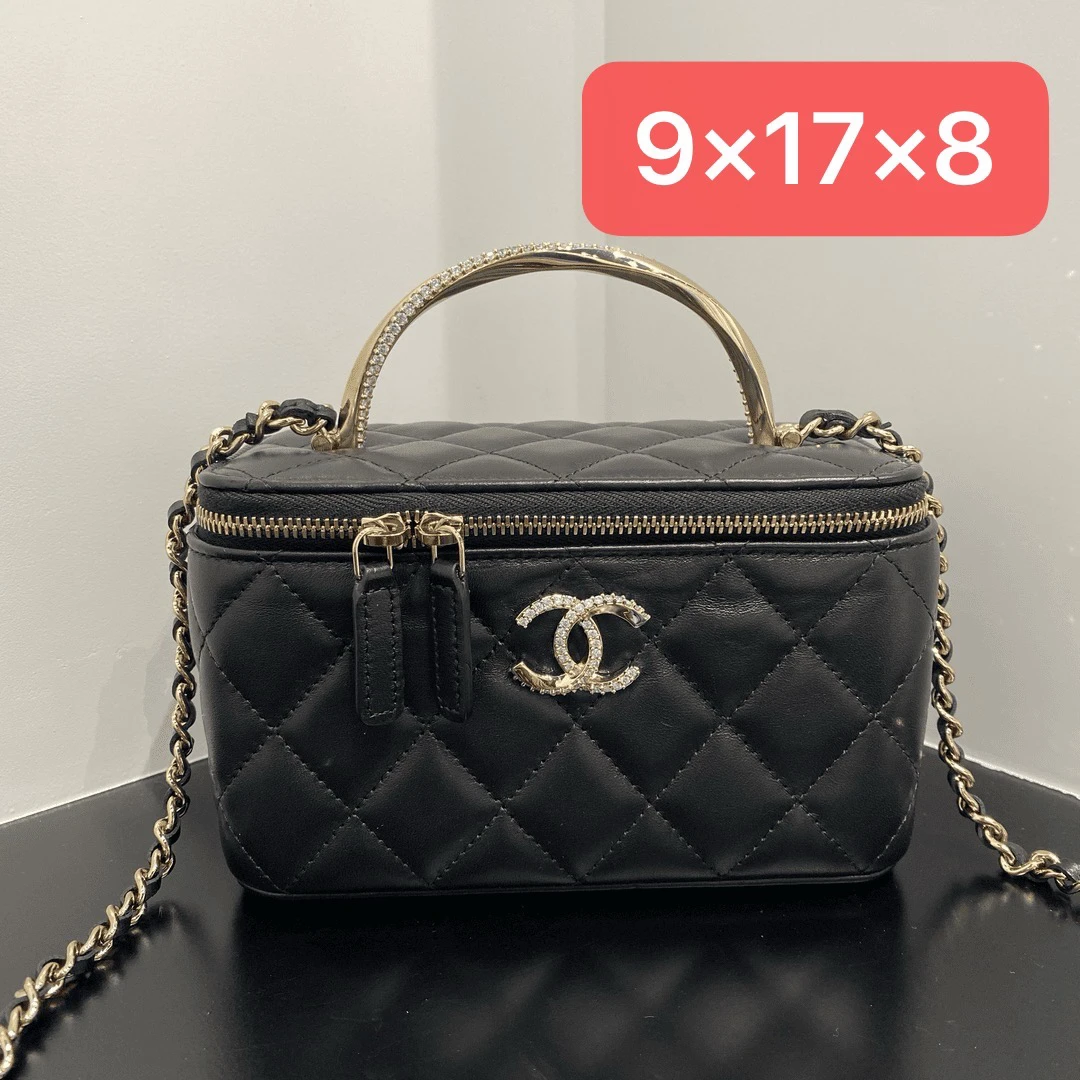 全新未使用 Chanel/香奈儿 24k水钻细手柄长盒子 公价31700
