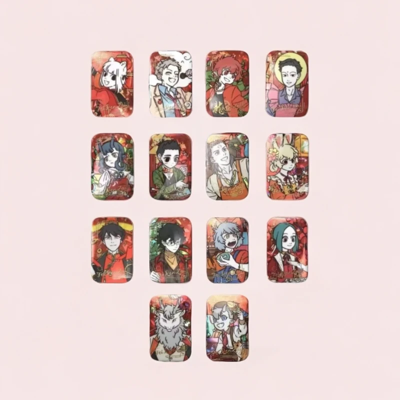 拆谷酱复活-拆盒 非人哉 隆重登场 黑金 八周年 狂欢 吧唧 【盲盒】