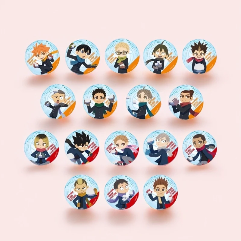 【拆盒】排球少年 剧场版 垃圾场对决 吧唧徽章 【盲盒】