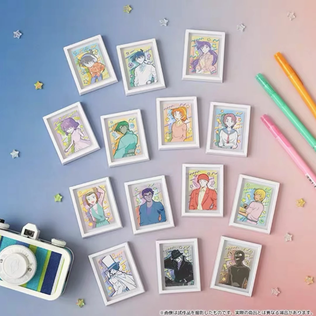 【拆盒】名侦探柯南80年代水彩吧唧徽章 冰箱贴【盲盒】