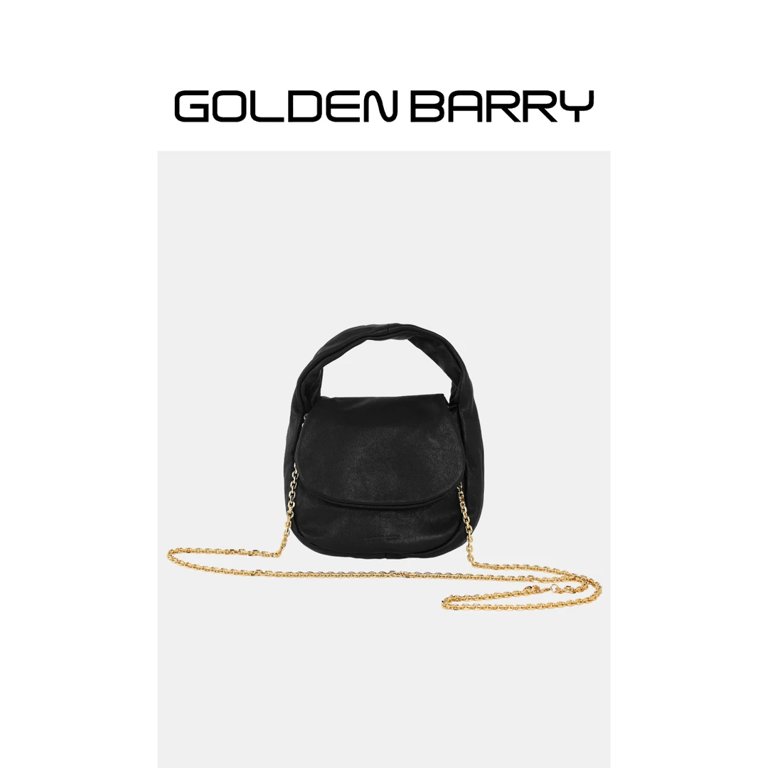 GOLDENBARRY|621065时尚百搭单肩斜挎铃铛包
