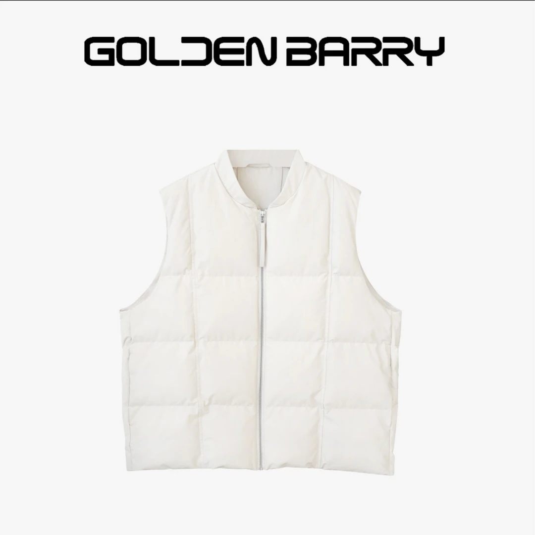 GOLDENBARRY丨135038显瘦羽绒马甲穿搭