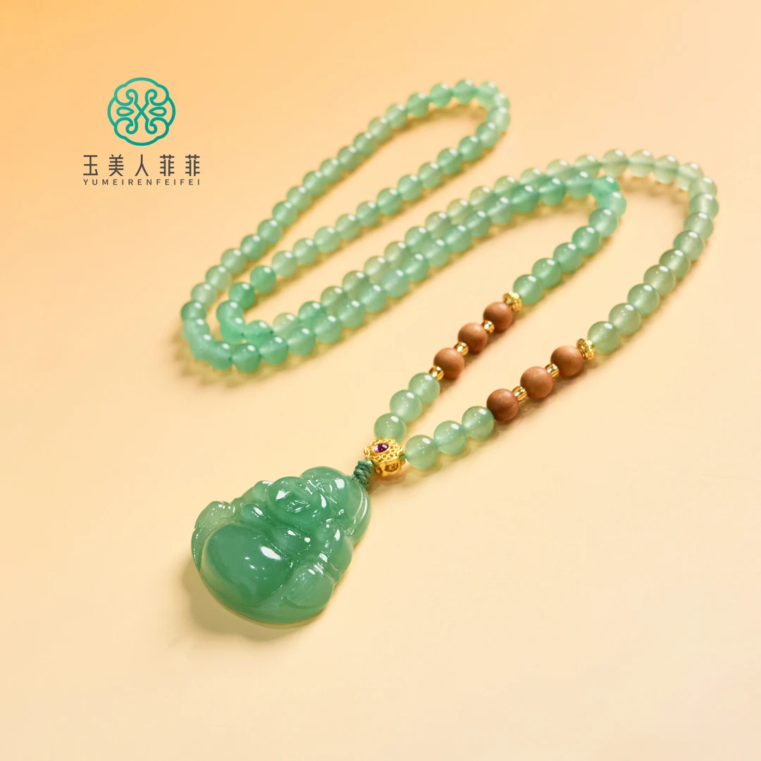 【春日珠宝】菲菲珠宝好*东陵佛公吊坠约35*34mm