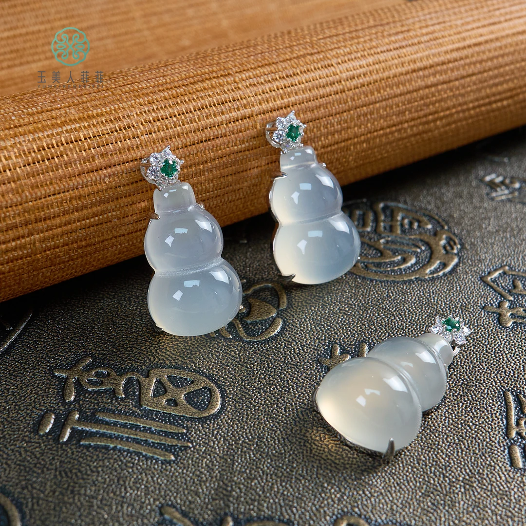 HP玉美人菲菲~s925葫芦吊坠约29*15mm/多样性发一