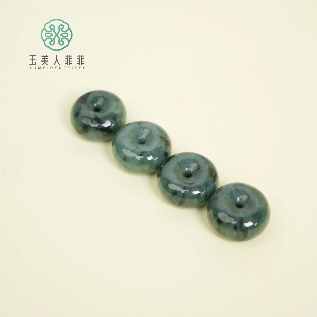 菲菲珠宝好+/翡翠平安扣吊坠约24mm~多样性发一