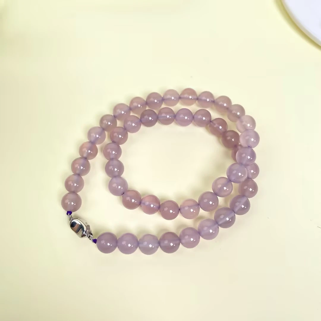 景景严选~玛瑙项链约10mm