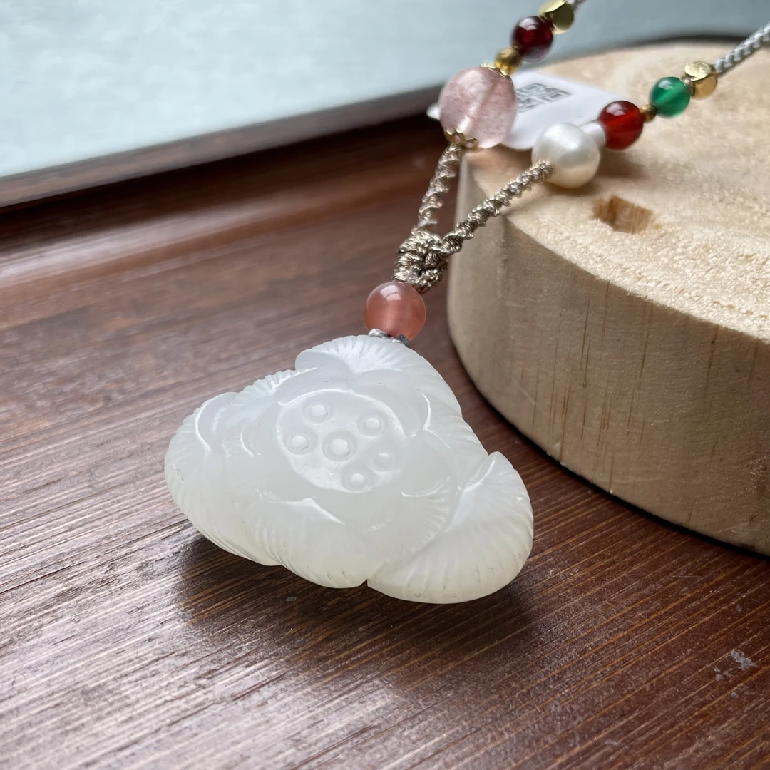 菲菲珠宝好*X31258和田玉吊坠