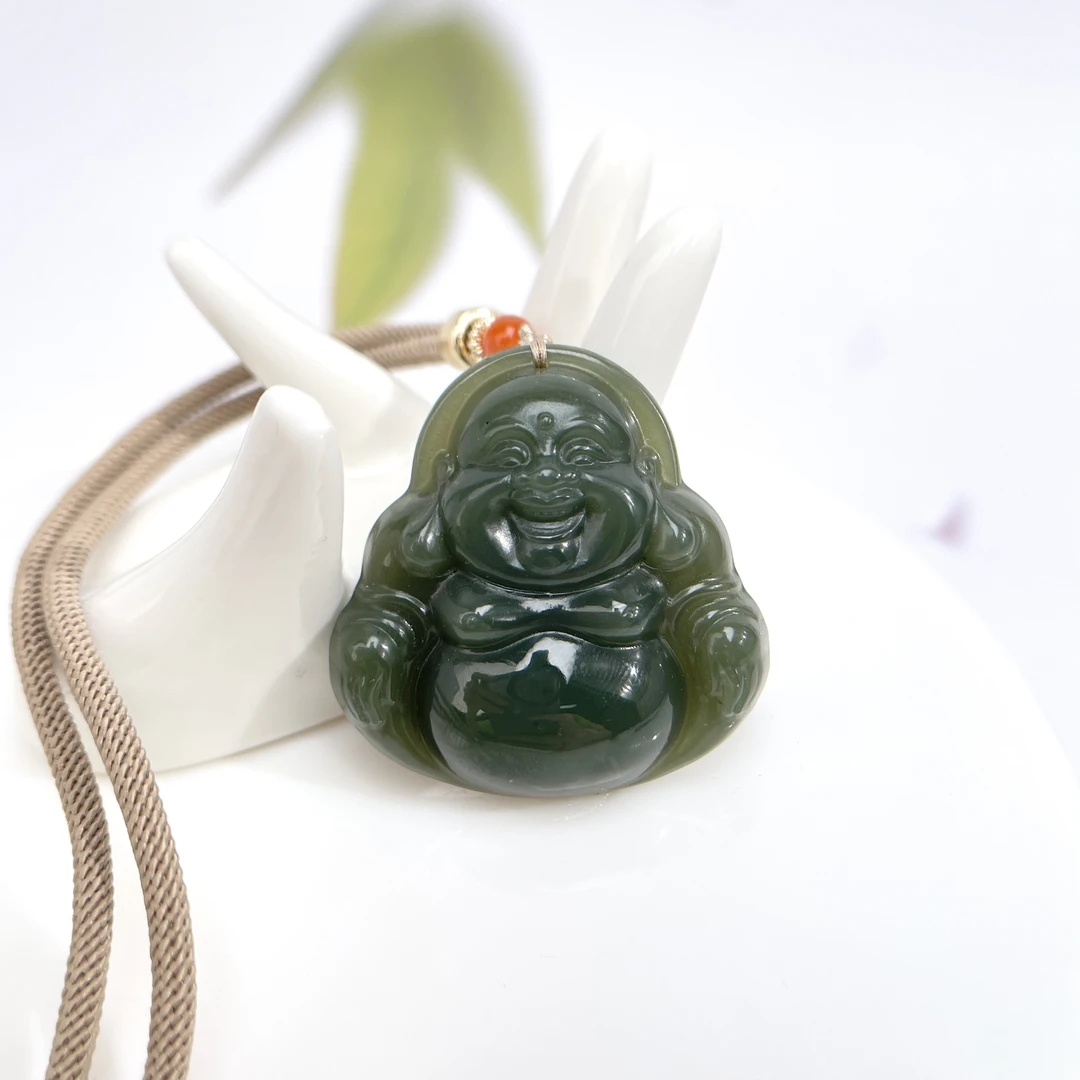 【春日珠宝】菲菲珠宝好*和田玉佛公吊坠