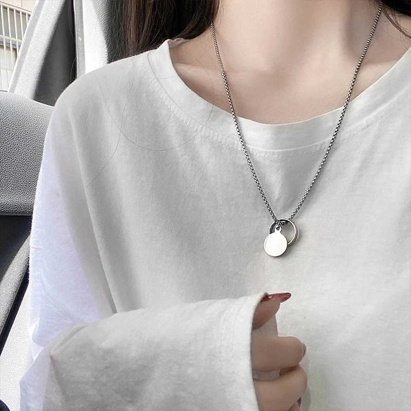9902～王一博同款卫衣链 男女同款毛衣链