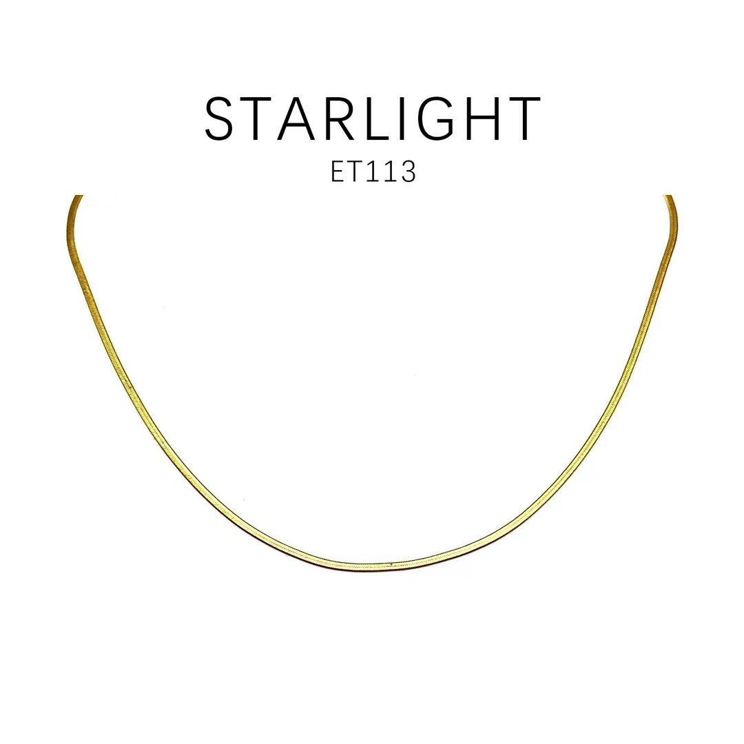 铜合金项链 简约款时尚大气百搭项链～ET113