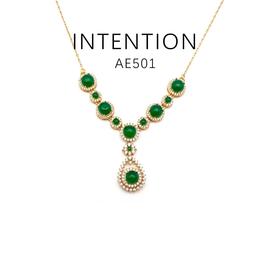 铜合金项链 典雅大方经典大气款高贵复古项链～AE501