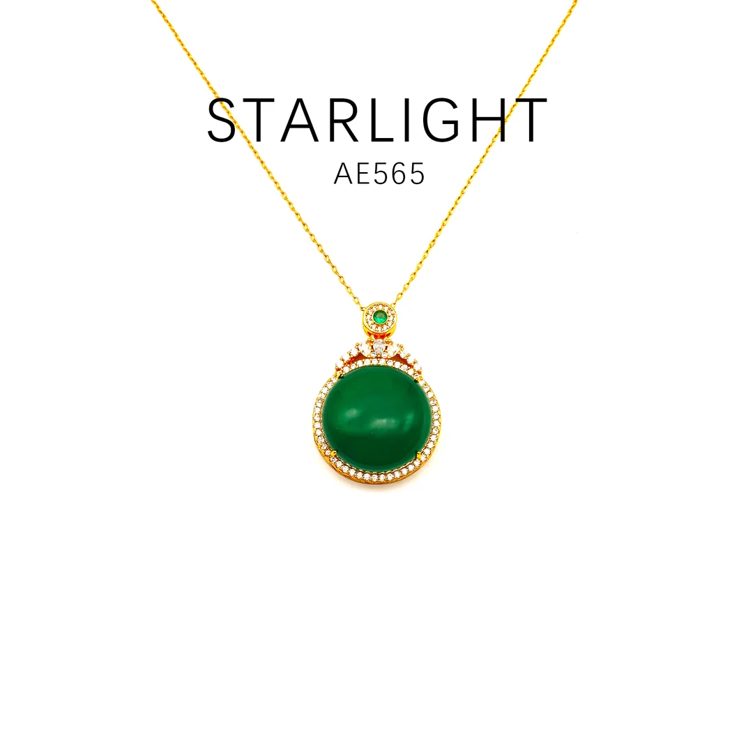 铜合金项链 精致复古百搭简约项链～AE565