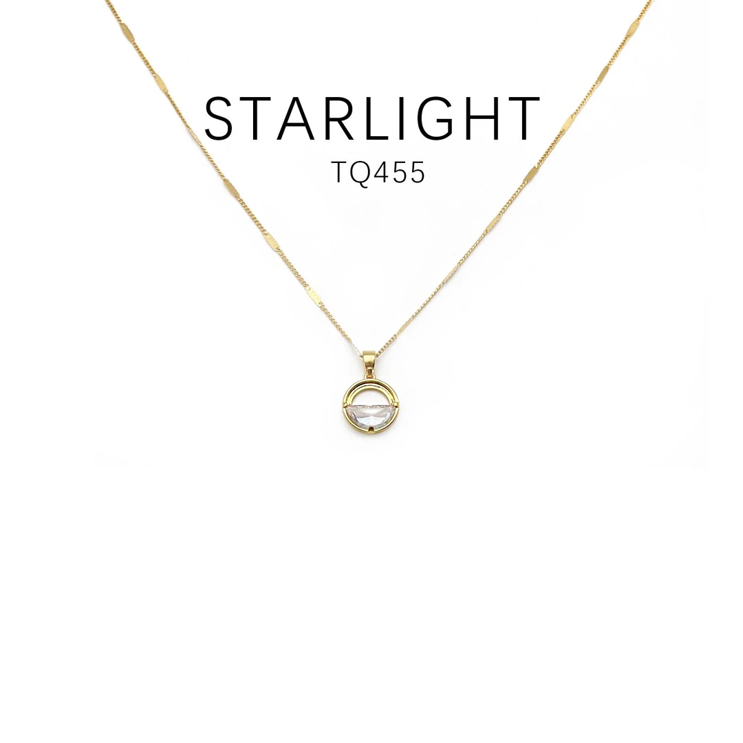 铜合金项链 时尚经典简约气质百搭优雅项链~TQ455