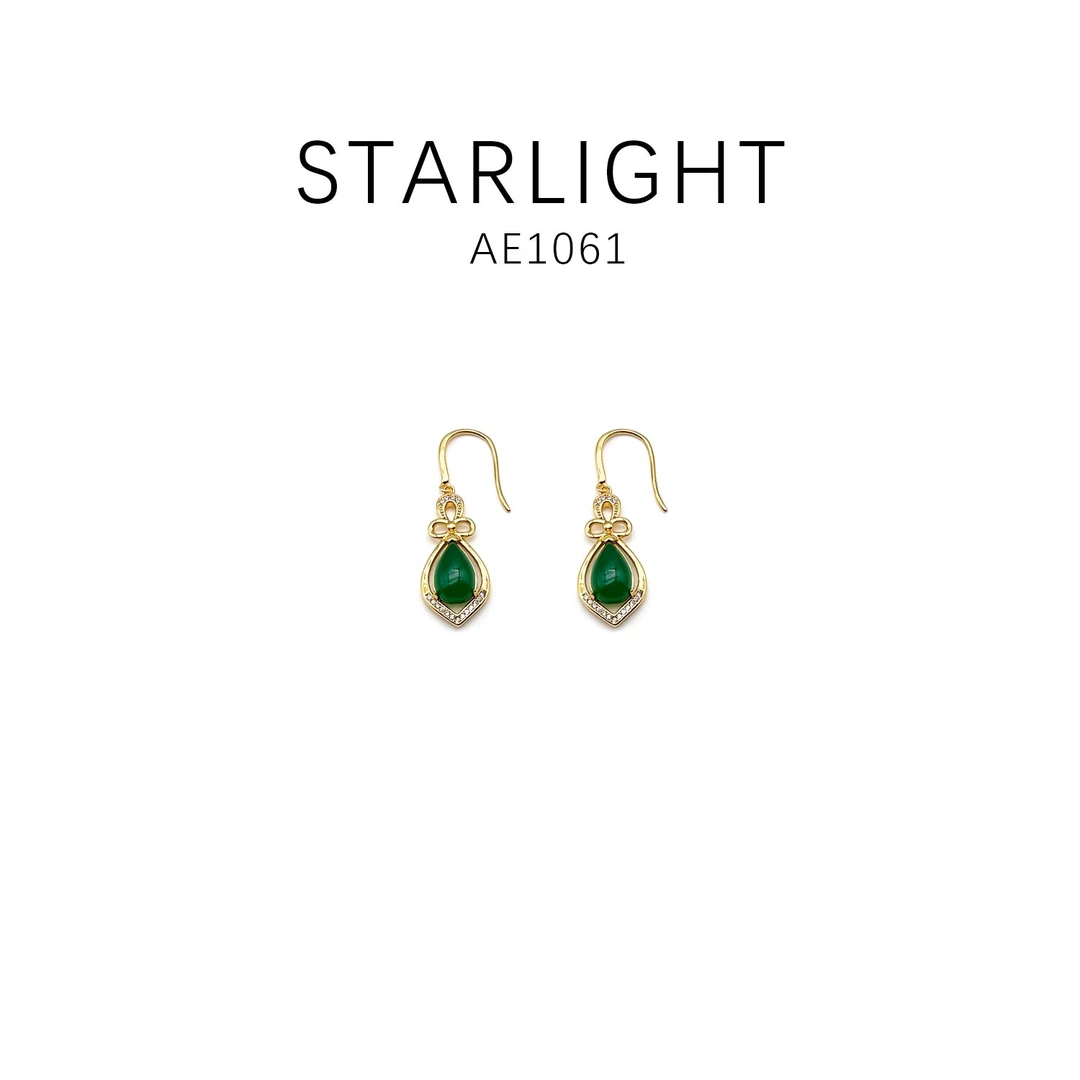 铜合金耳饰 时尚经典简约气质百搭优雅耳饰~AE1061