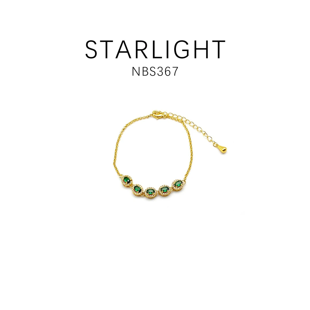 铜合金手链 设计款优雅时尚气质百搭手链~NBS367