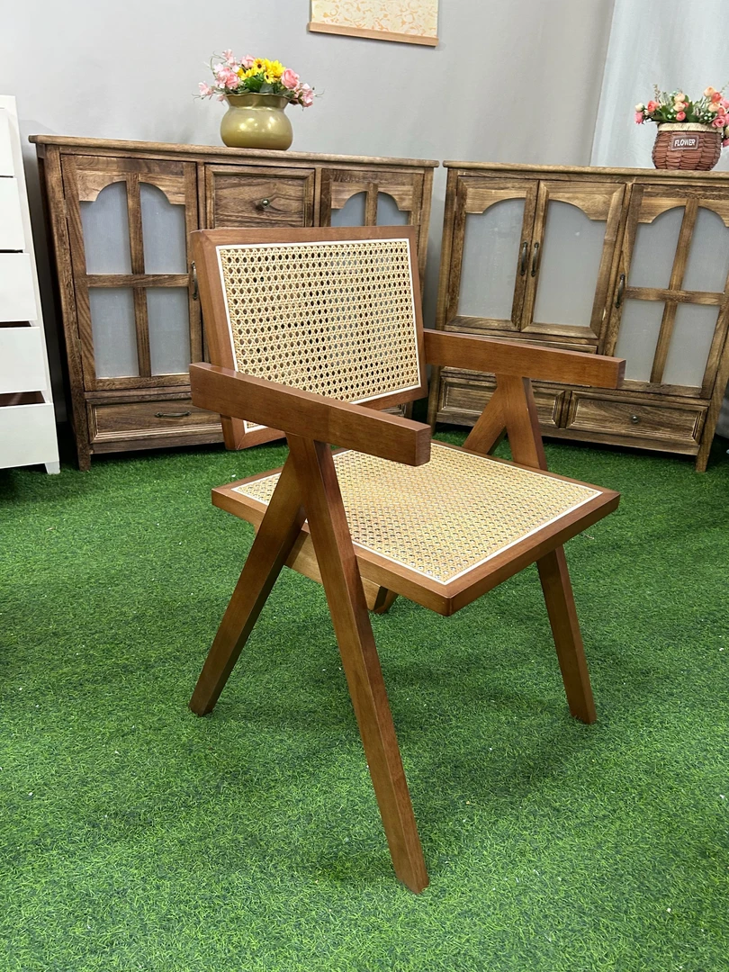 HB10-13全实木K椅餐椅休闲椅