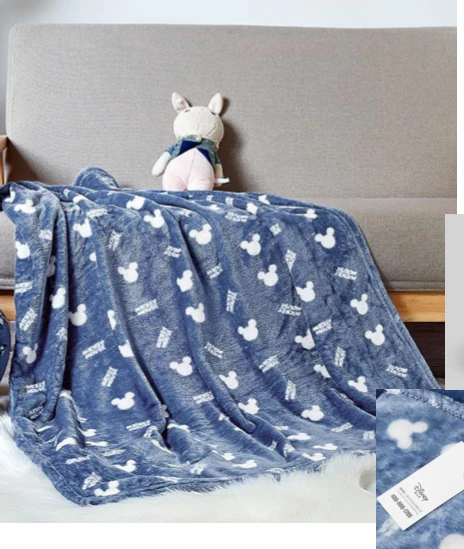 迪斯尼梦想米奇雪绒毯