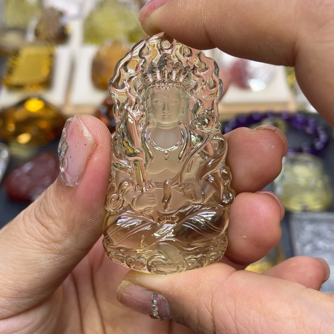 水晶颈饰未镶嵌定制
