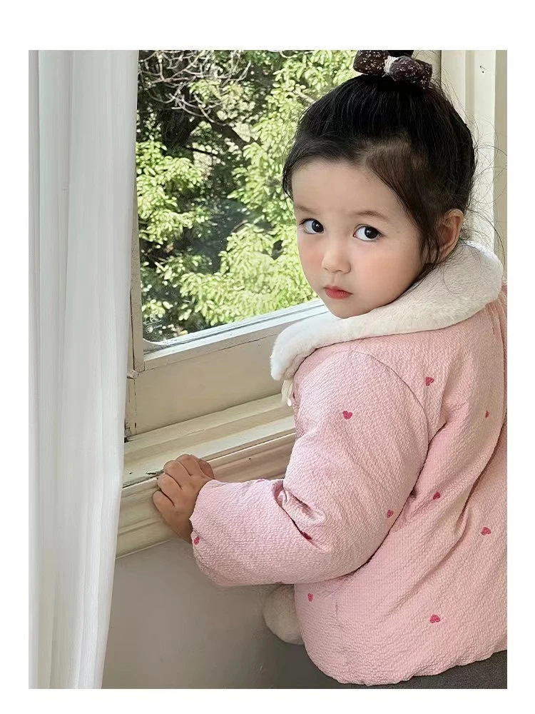 冬款-cimon启萌-小爱心羽绒服-冬季保暖洋气-C3W5130