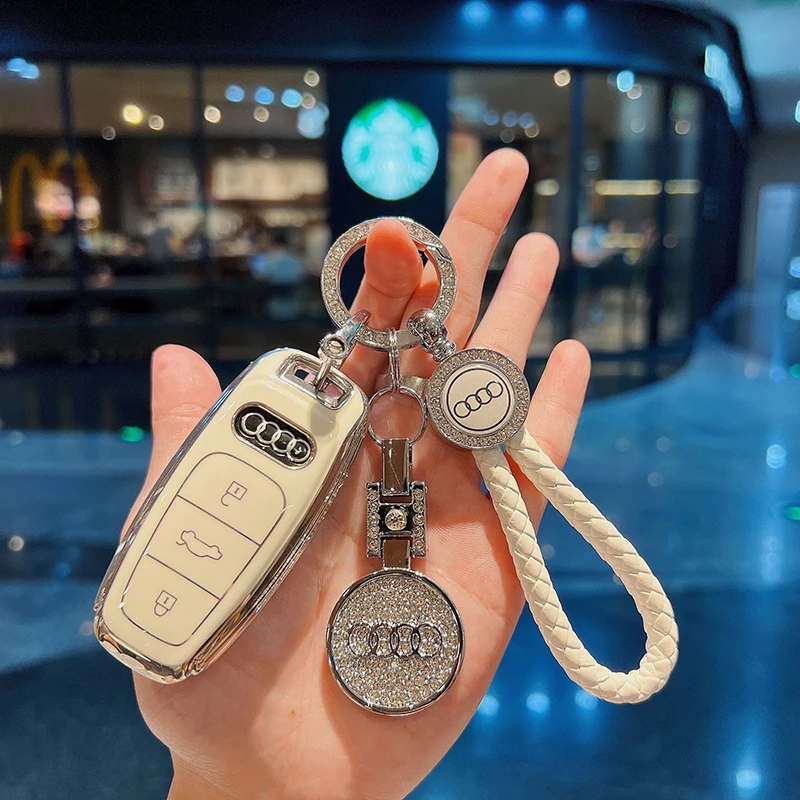 【9号】奥迪新款a6l套a4l/a3/q5l/q7/q8/q3/a5/a8/车载钥匙正品定制