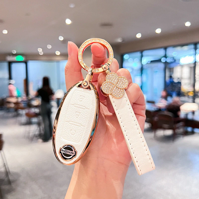 适用于日产轩逸钥匙套奇骏天籁车钥匙包尼桑逍客全包钥匙扣保护套