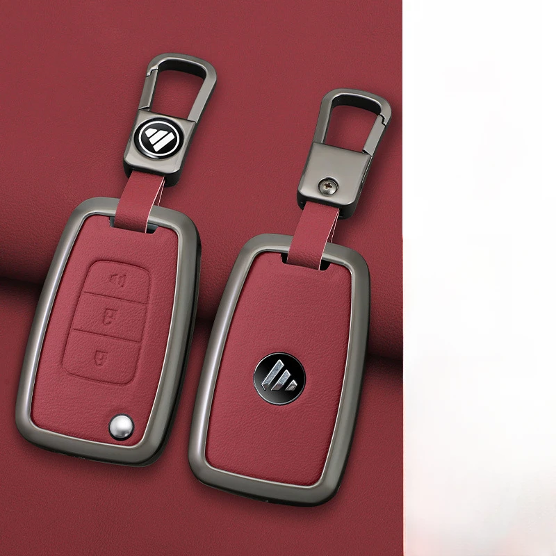 适用福田欧曼银河680钥匙套金属星翼pro福康A520GTL货车遥控包扣