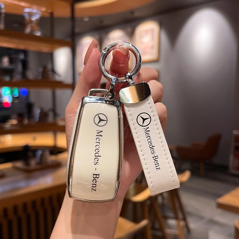 2023款奔驰glc300l钥匙套高档c260l男e300l车c200l壳s级eqe扣