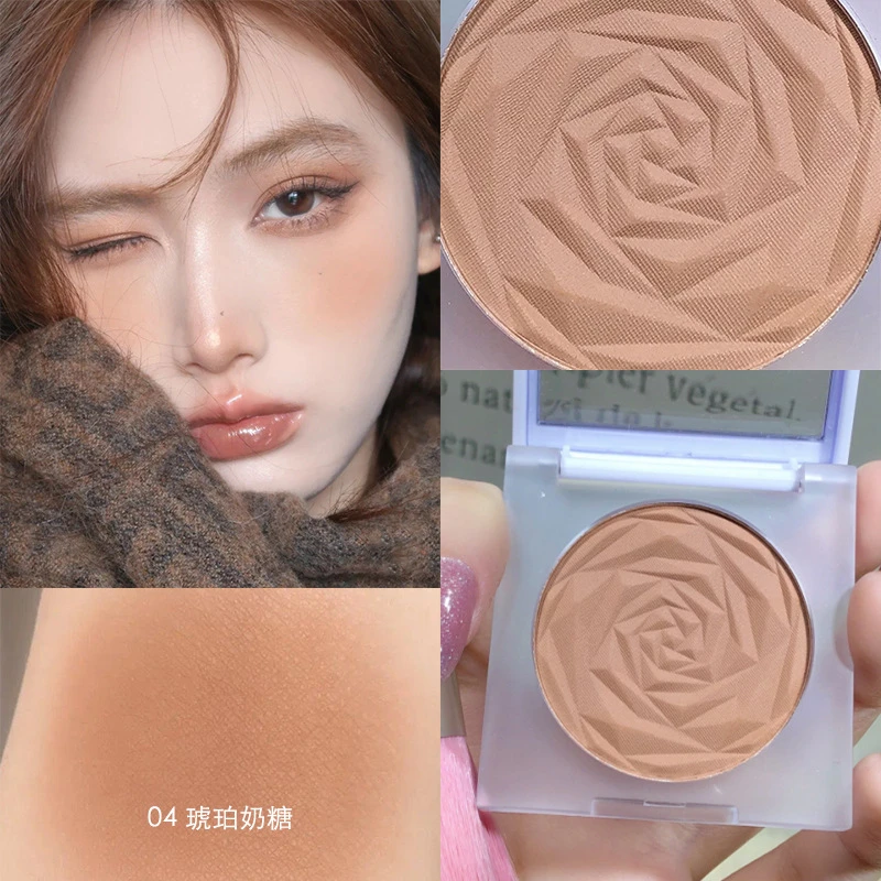 【送腮红刷】盐系亚裔感单色腮红低饱和细提亮妆容轻女法式秋冬彩妆