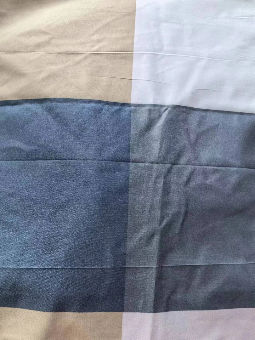 摩卡大格 瑕疵布头 不是纯棉，介意勿拍，110*220cm（±5厘米）