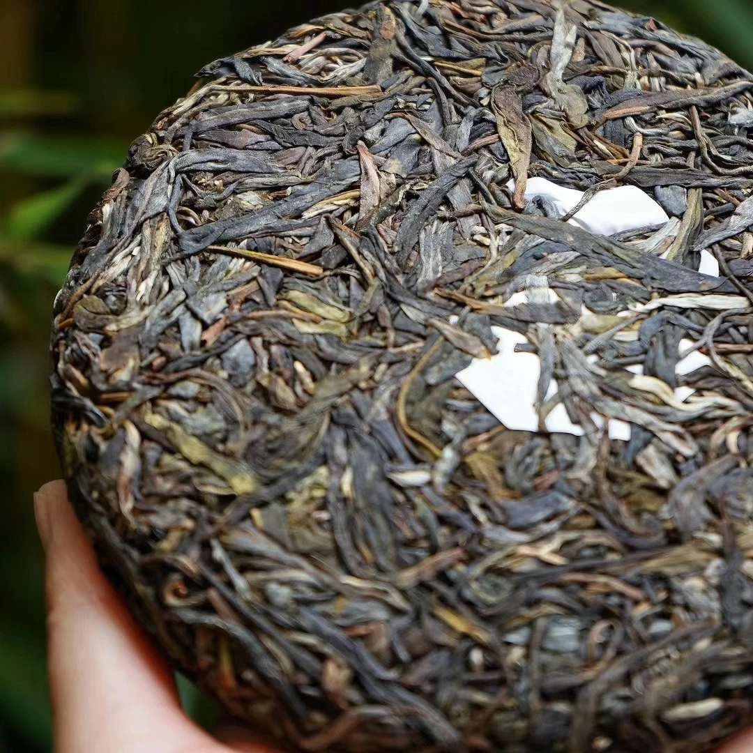 （私定款，超越一类）2021年迷帝荒山母树砖 生茶 90g/砖 无茶样