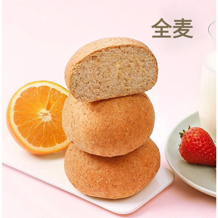 全麦原味奇亚籽欧包轻食代餐饱腹手撕早餐宿舍零食网红零食整箱