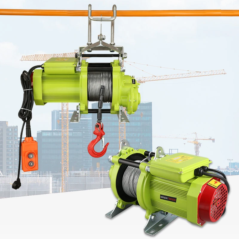昆赫小金刚无刷快速电动葫芦30m/分吊机220v悬挂钢丝绳提升机两用